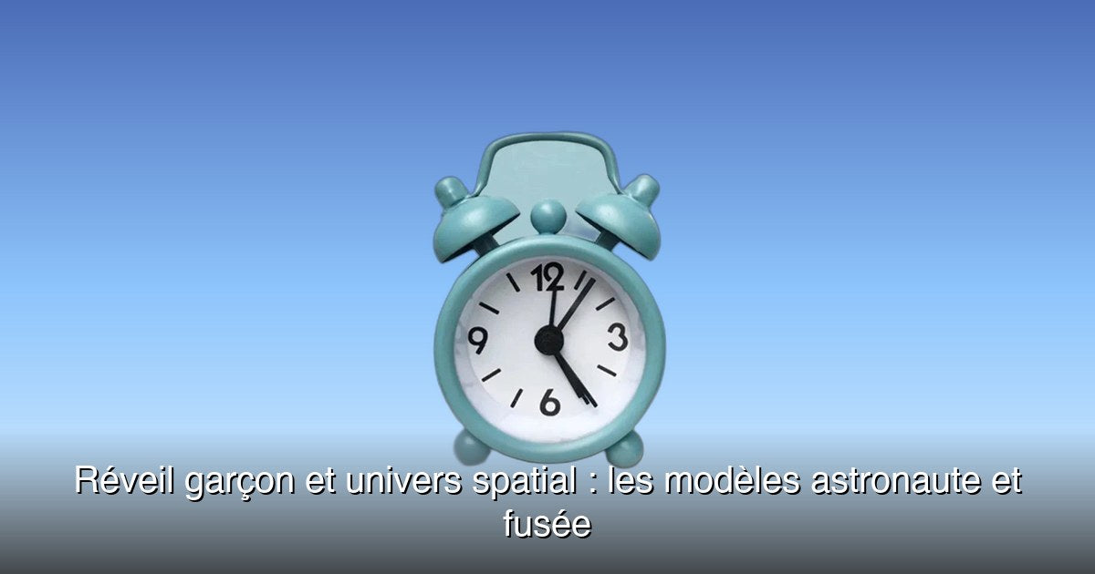 Mini réveil analogique Image
