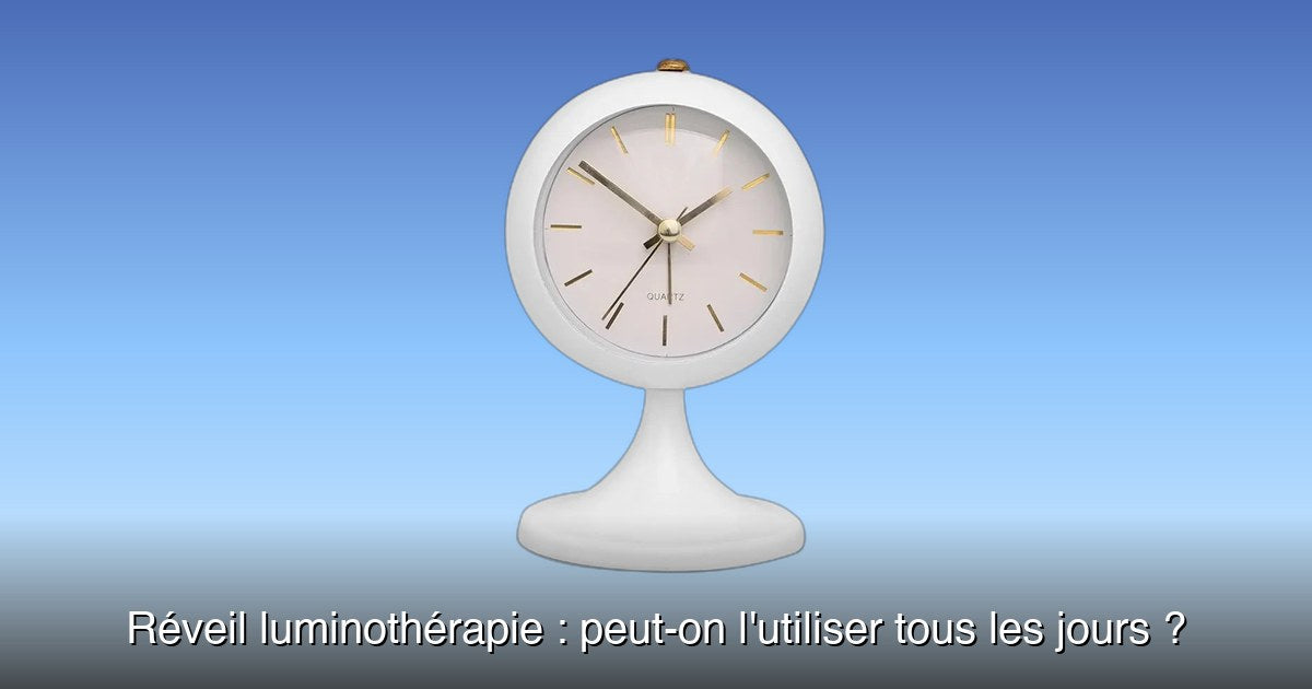 Réveil vintage sur pied
