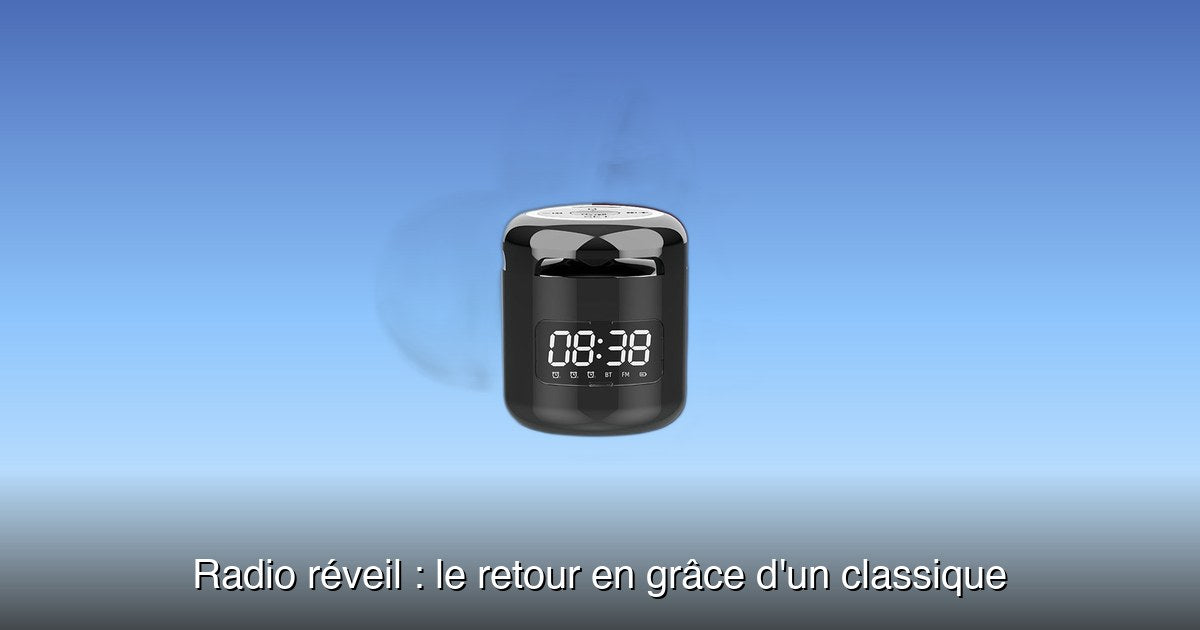 Réveil connecté Bluetooth Image