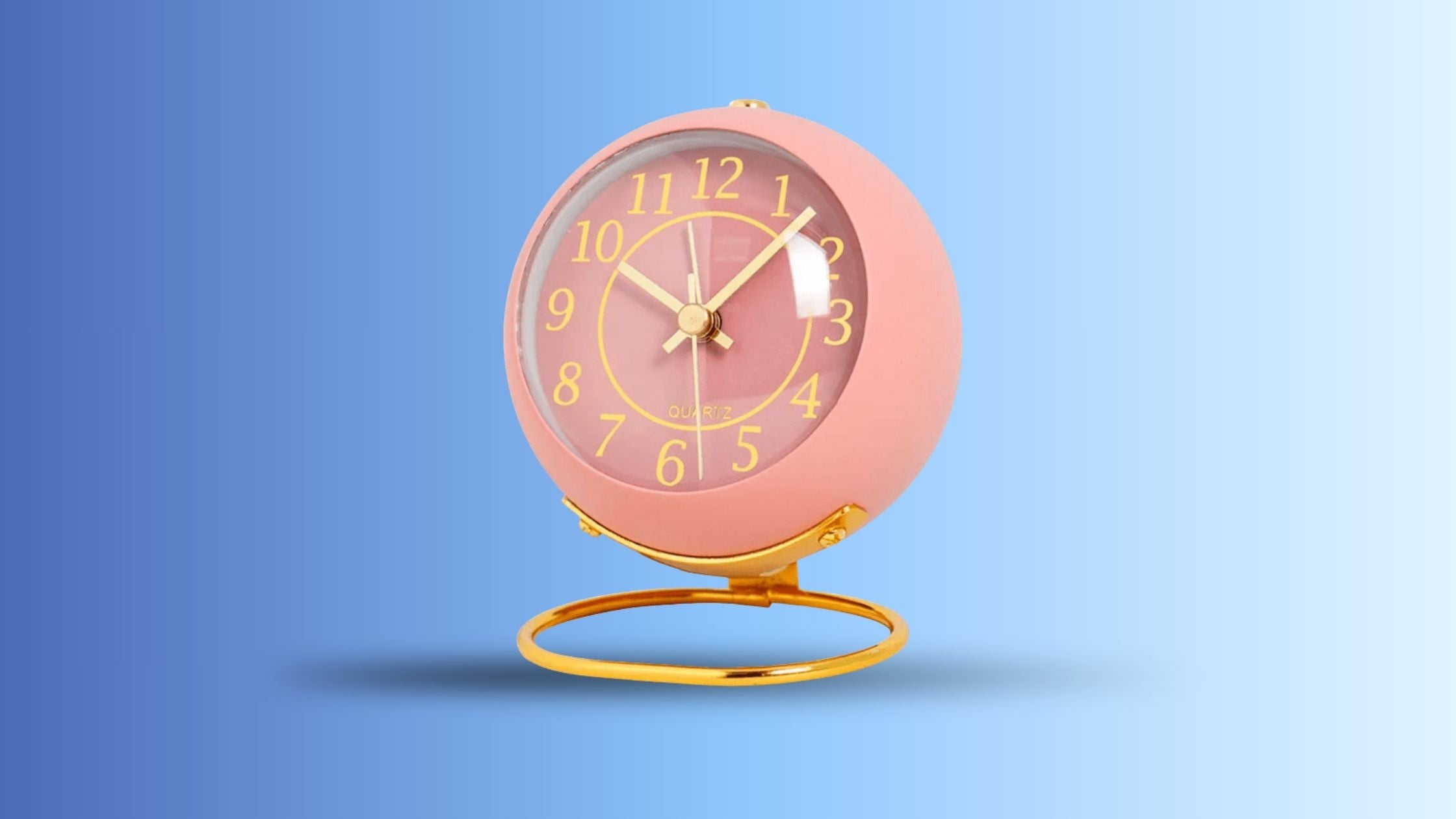 Réveil rose : cadeau original pour une chambre tendance