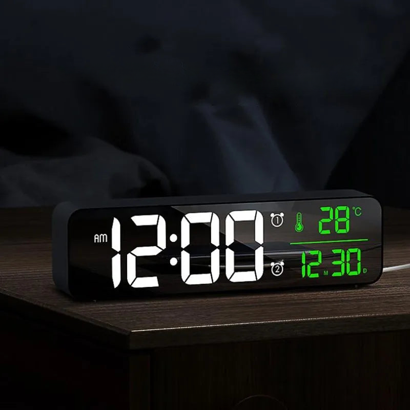 Réveil digital avec date et température - vue 5