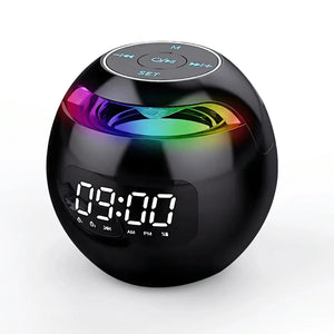 Radio réveil connecté avec fonction lumineuse