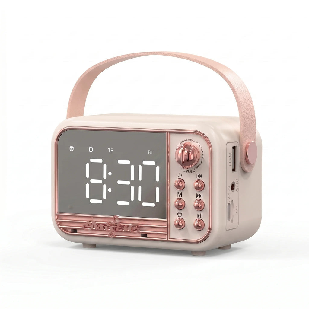 Réveil connecté enfant vintage