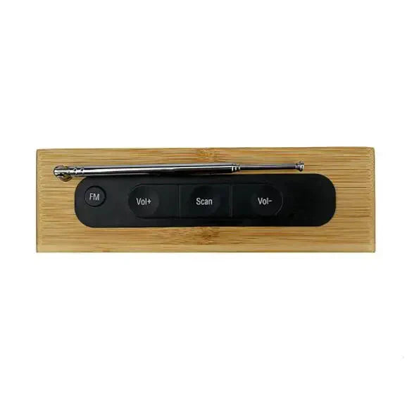 Radio réveil bois - vue 4