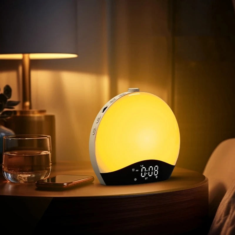 Radio réveil connecté lumineux - vue 2