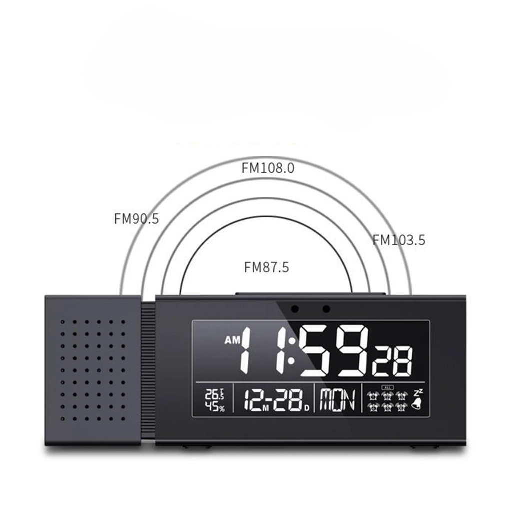 Radio réveil lumineux - vue 2