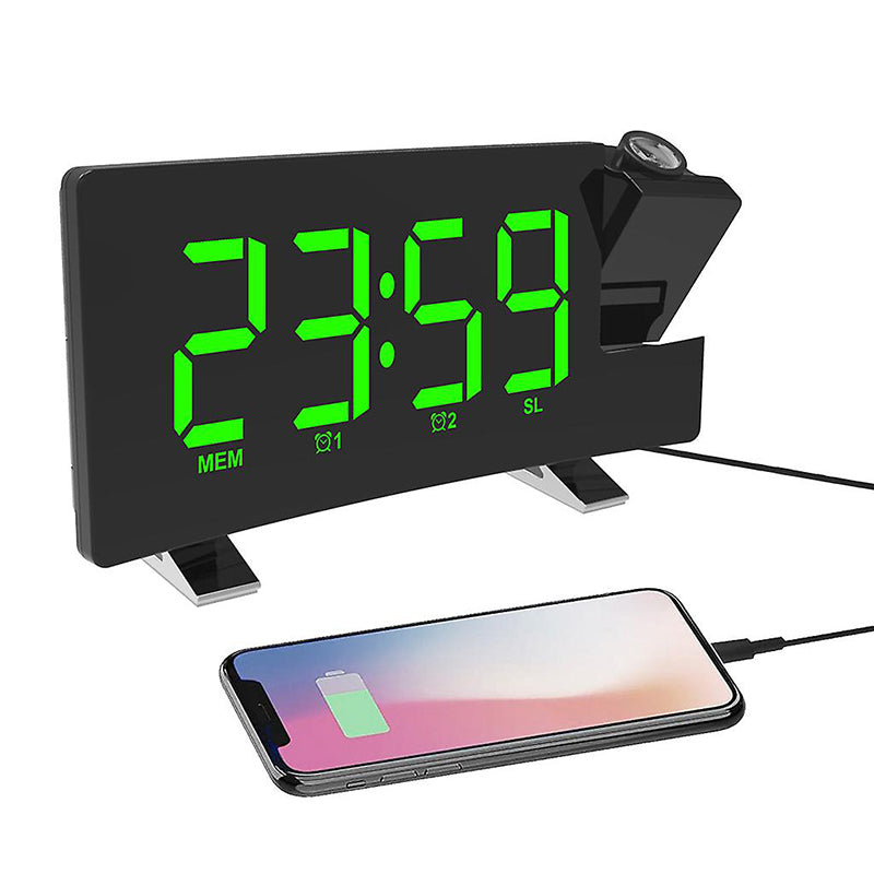 Radio réveil projecteur USB - vue 7