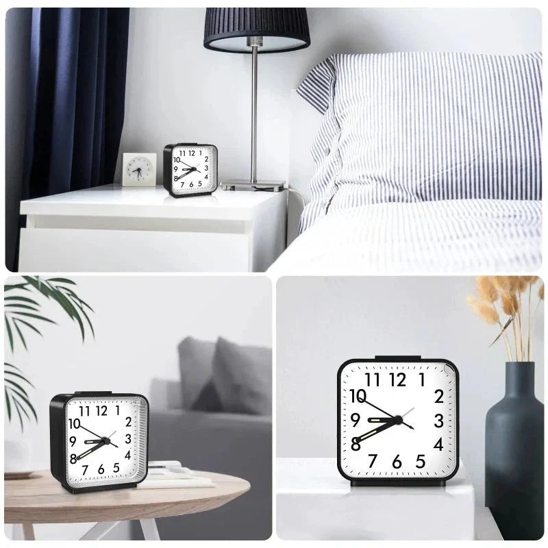 Réveil à pile quartz lumineux - vue 3