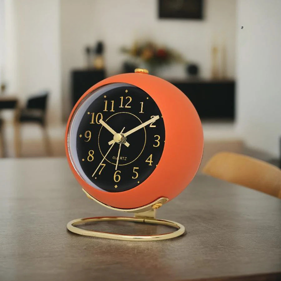Réveil analogique design rond - vue 7