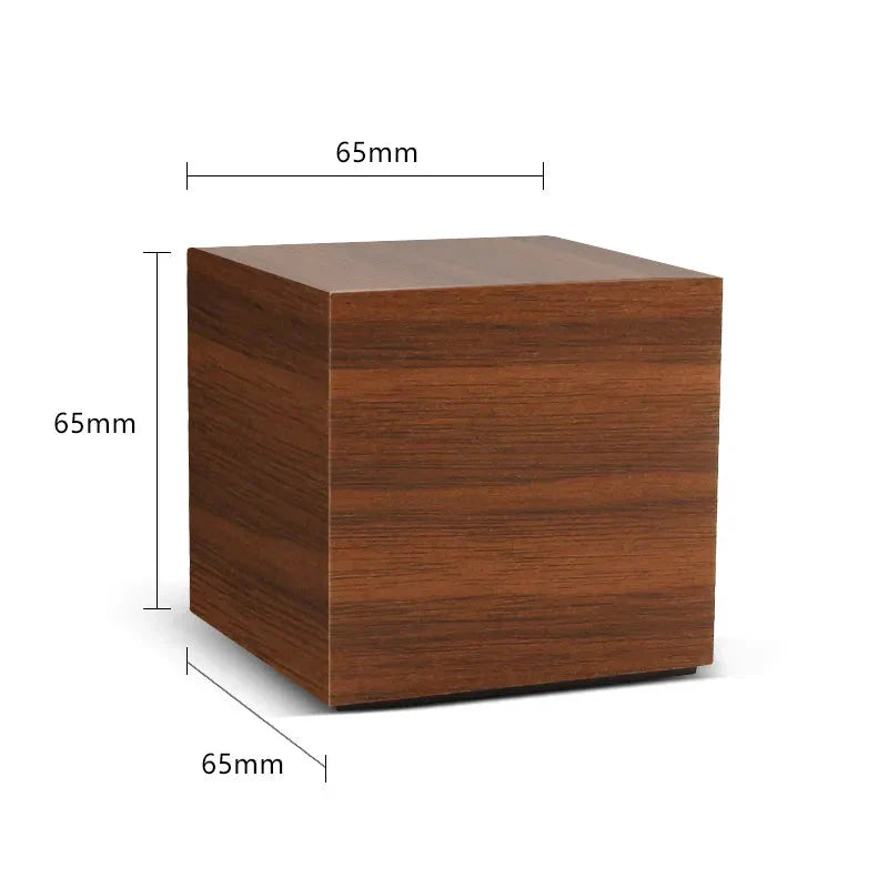 Réveil bois cube - vue 5