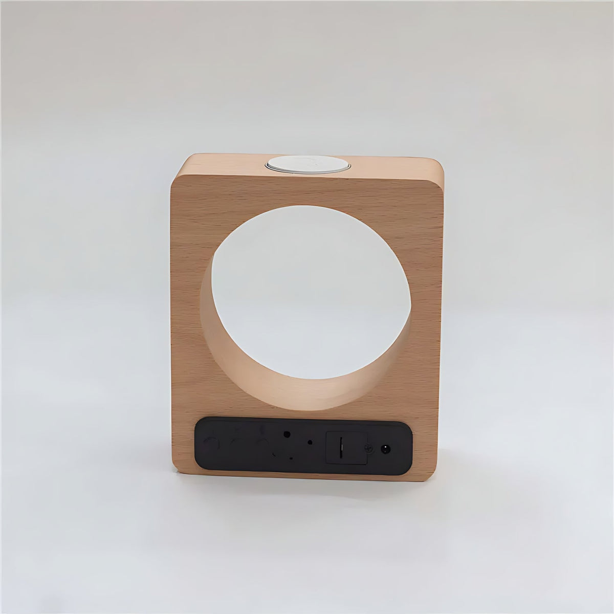 Réveil bois design - vue 3