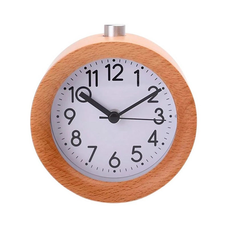 Réveil bois horloge - vue 4