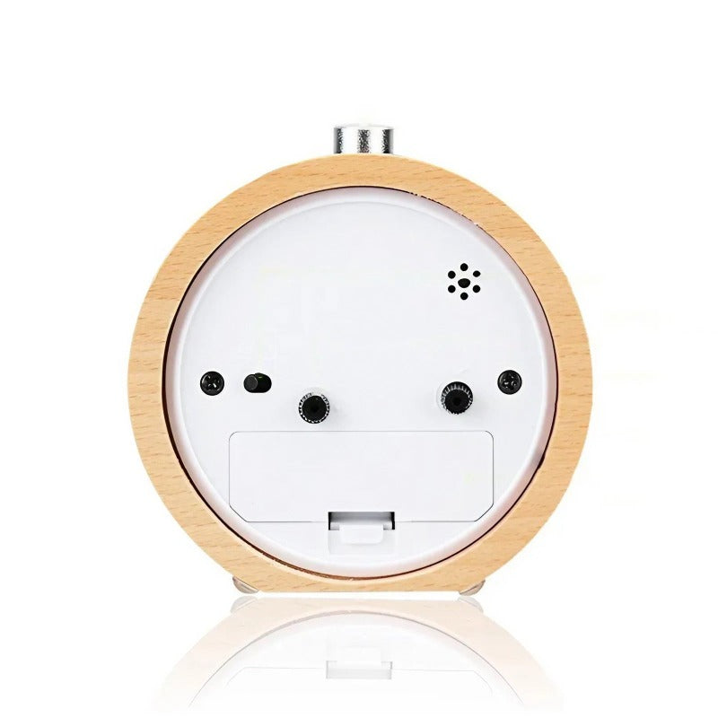 Réveil bois horloge - vue 6