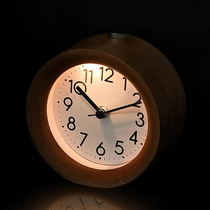 Réveil bois horloge - vue 7