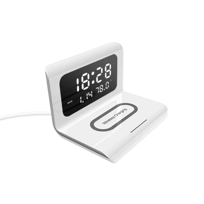 Réveil chargeur à induction Apple et Samsung - vue 4