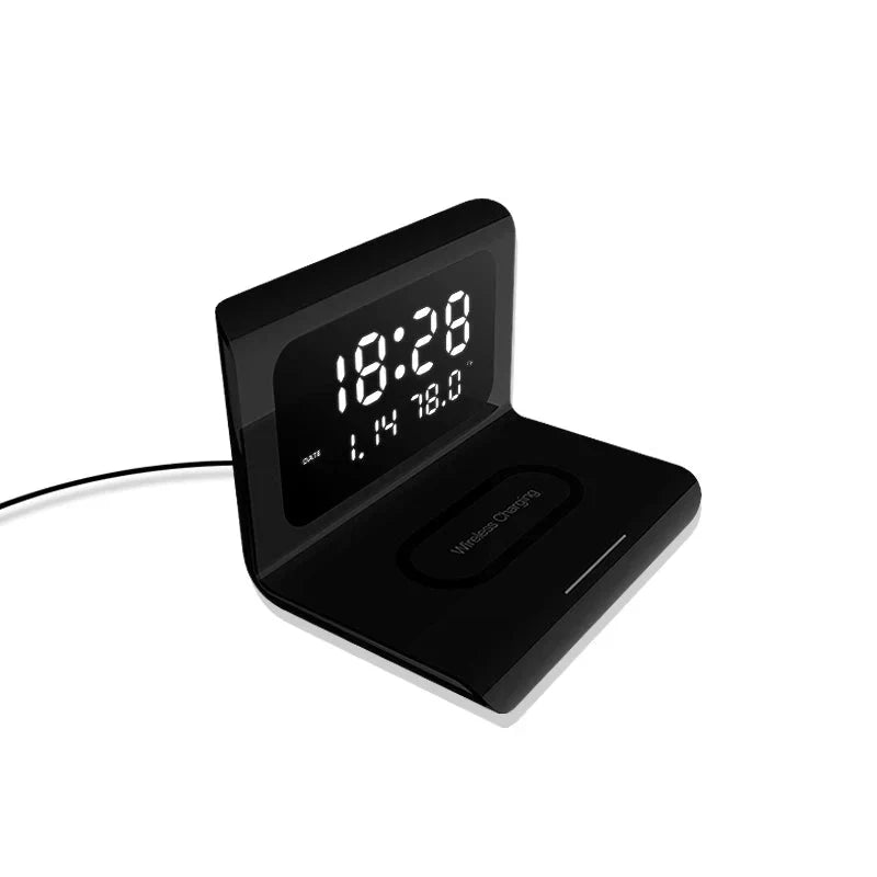 Réveil chargeur à induction Apple et Samsung - vue 5