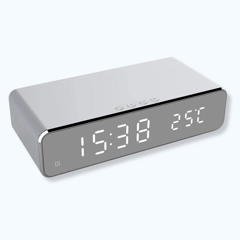 Réveil chargeur induction avec température