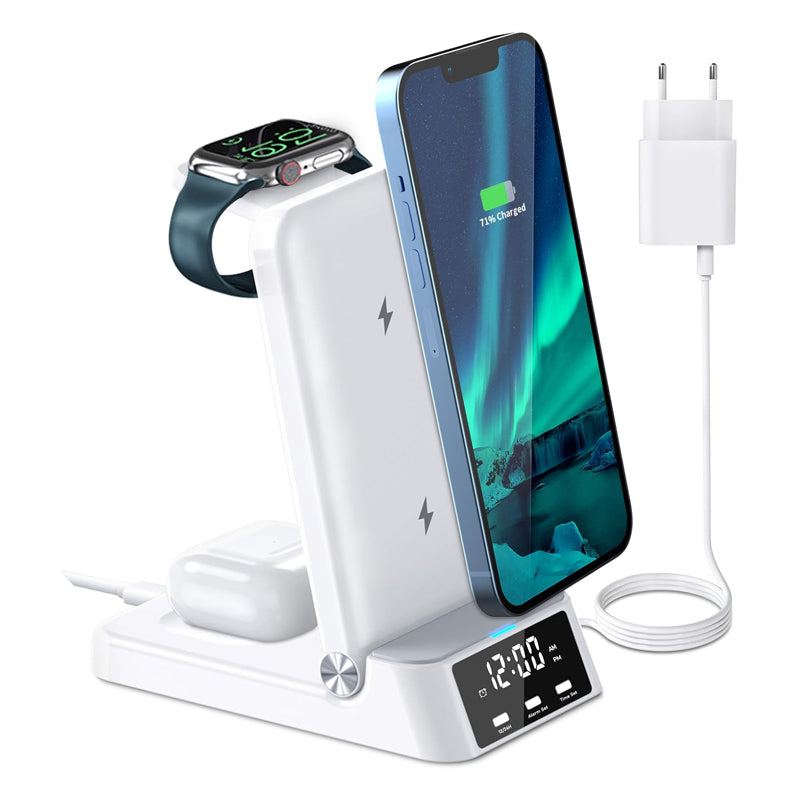 Réveil chargeur induction Iphone et Samsung - vue 4