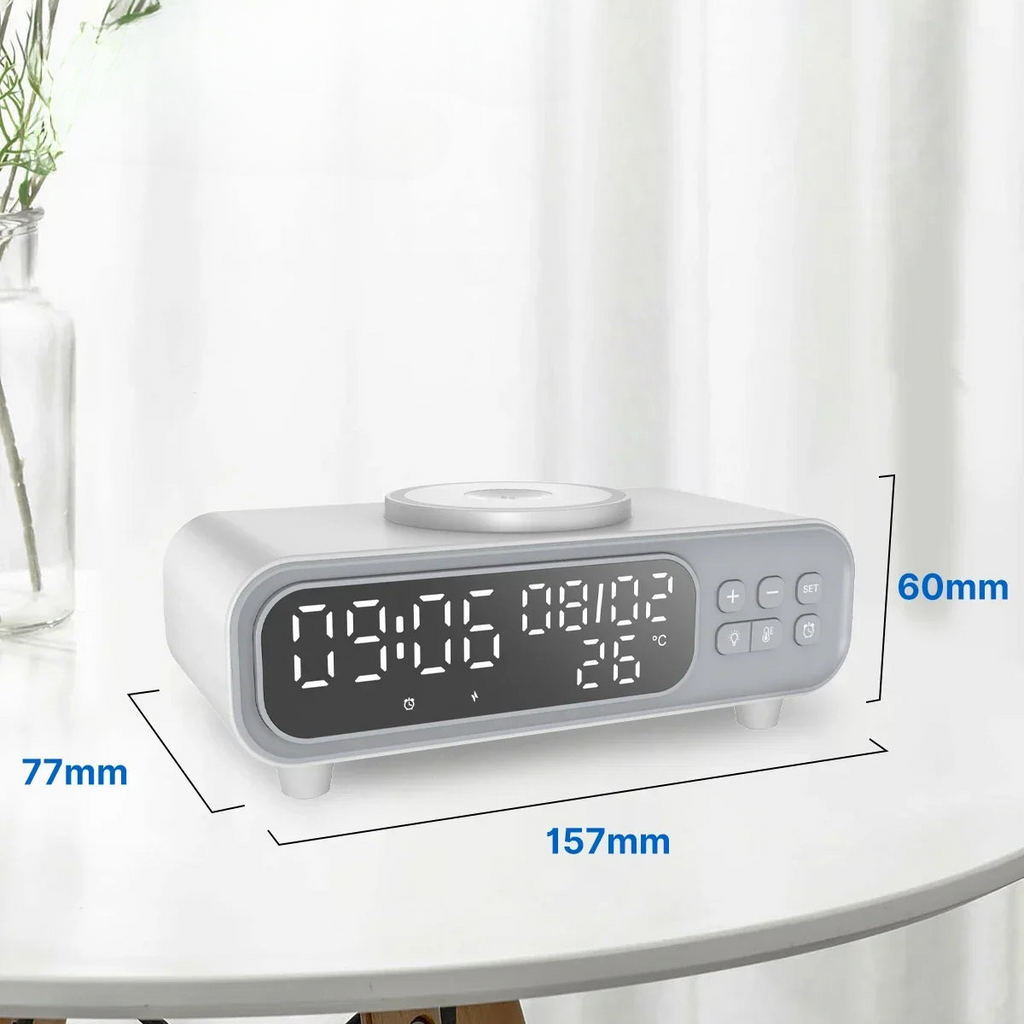 Réveil chargeur induction moderne - vue 5