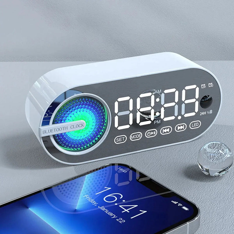 Réveil connecté avec radio FM - vue 3