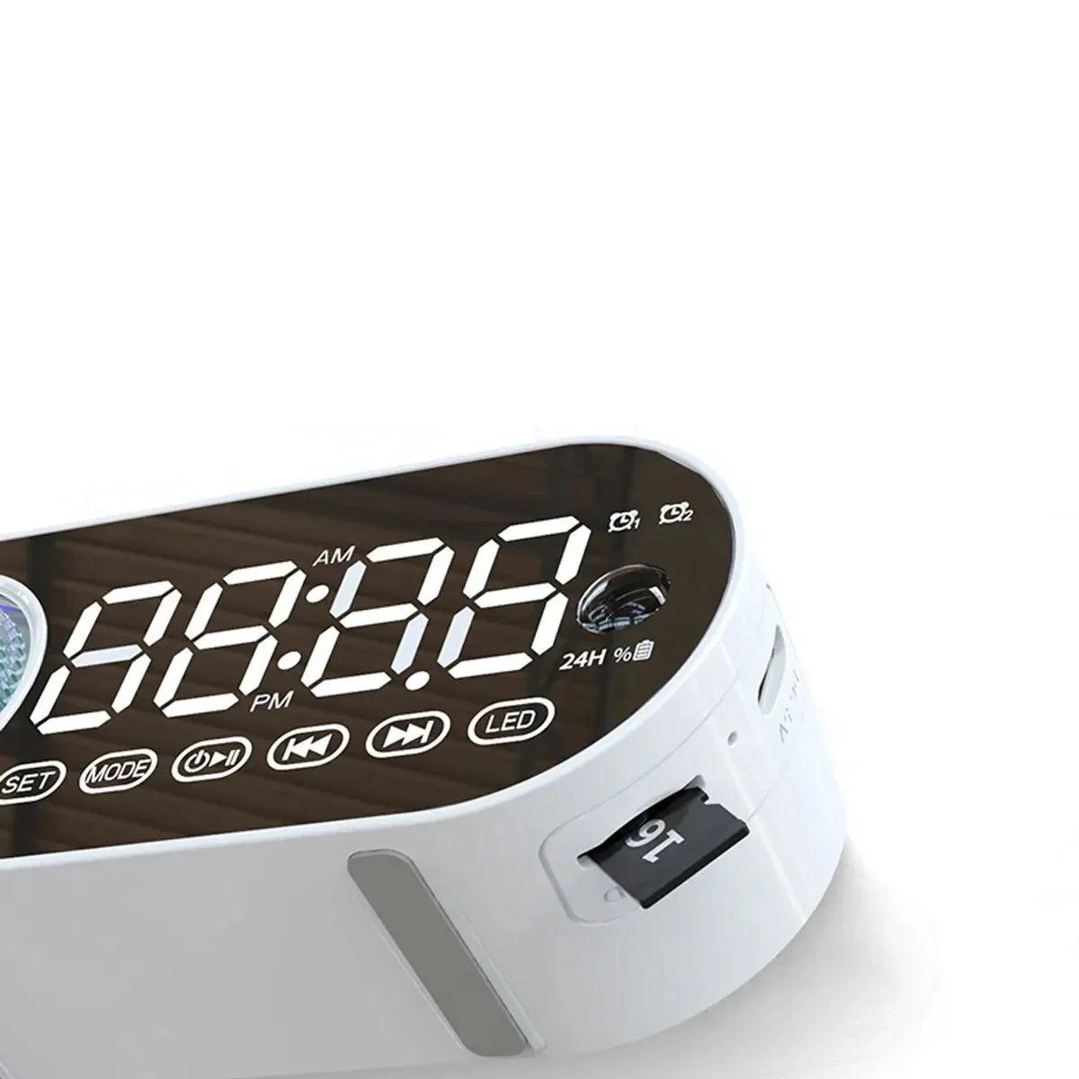 Réveil connecté avec radio FM - vue 9
