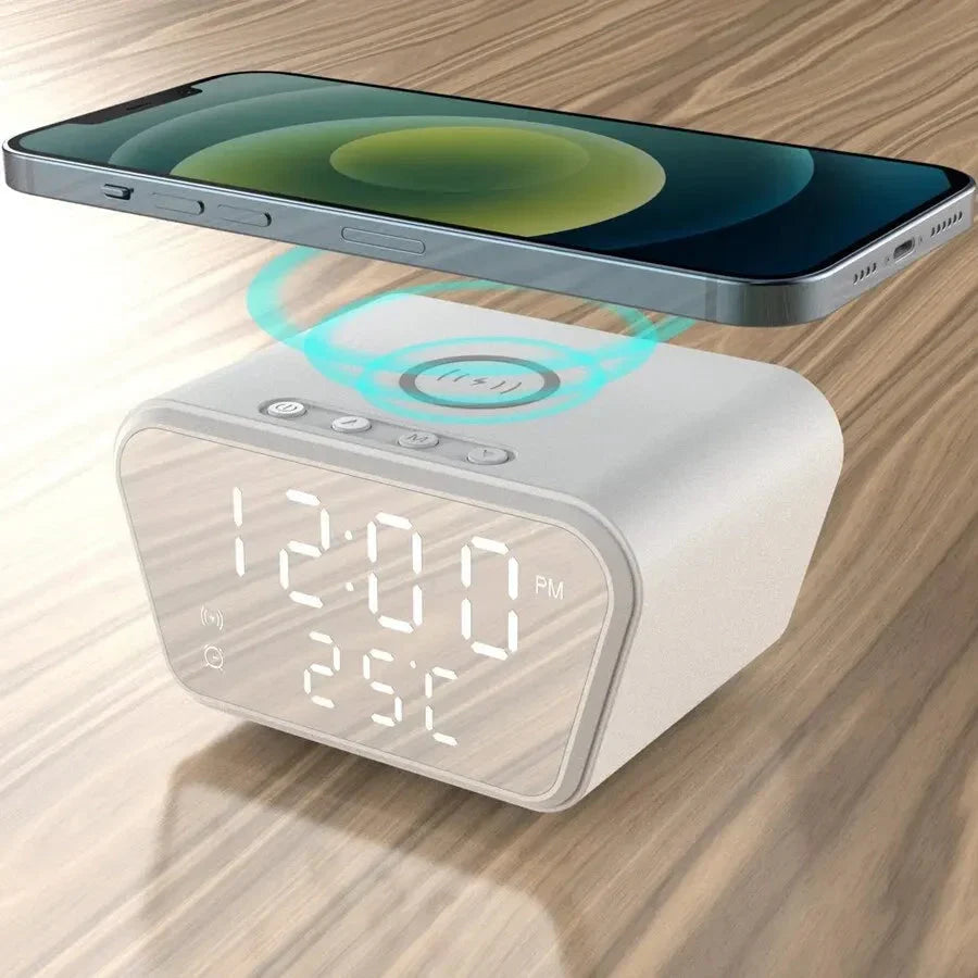 Réveil connecté chargeur induction - vue 4
