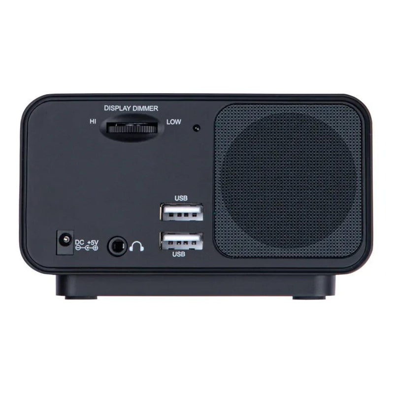 Réveil digital avec radio - vue 3