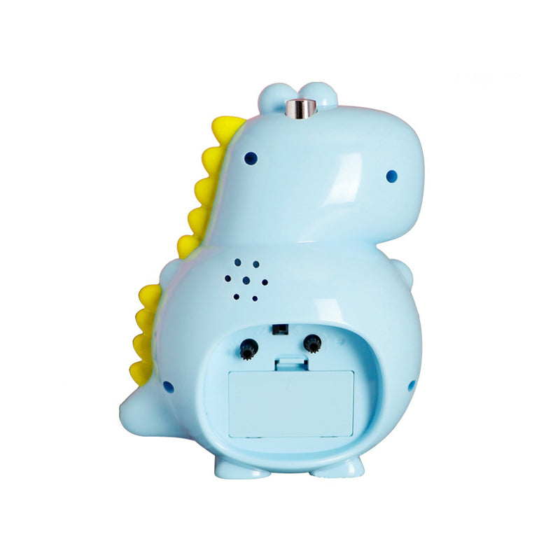 Réveil dinosaure analogique bleu - vue 7