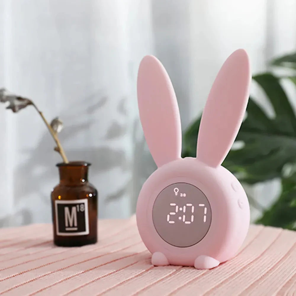 Réveil fille ado lapin - vue 4