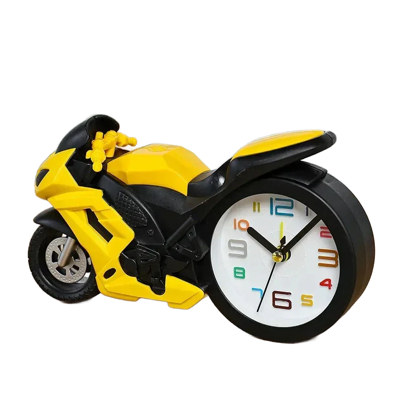 Réveil garçon moto - vue 3