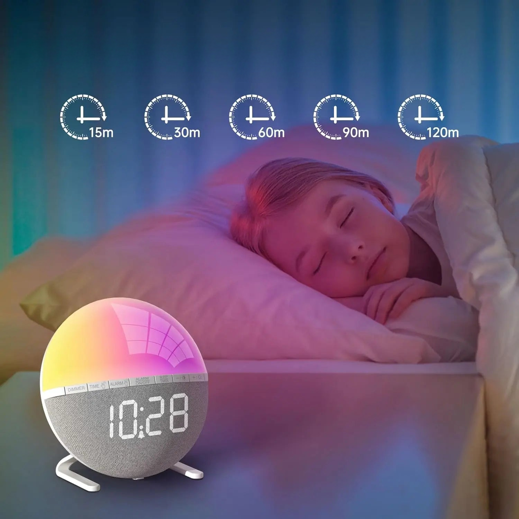 Réveil lumineux aube - vue 3