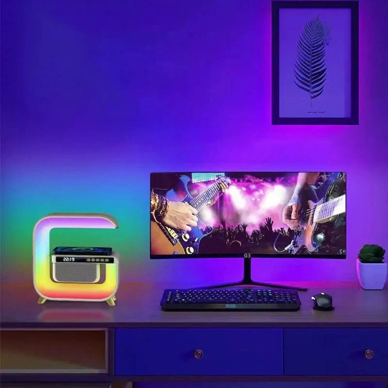 Réveil lumineux bluetooth - vue 3