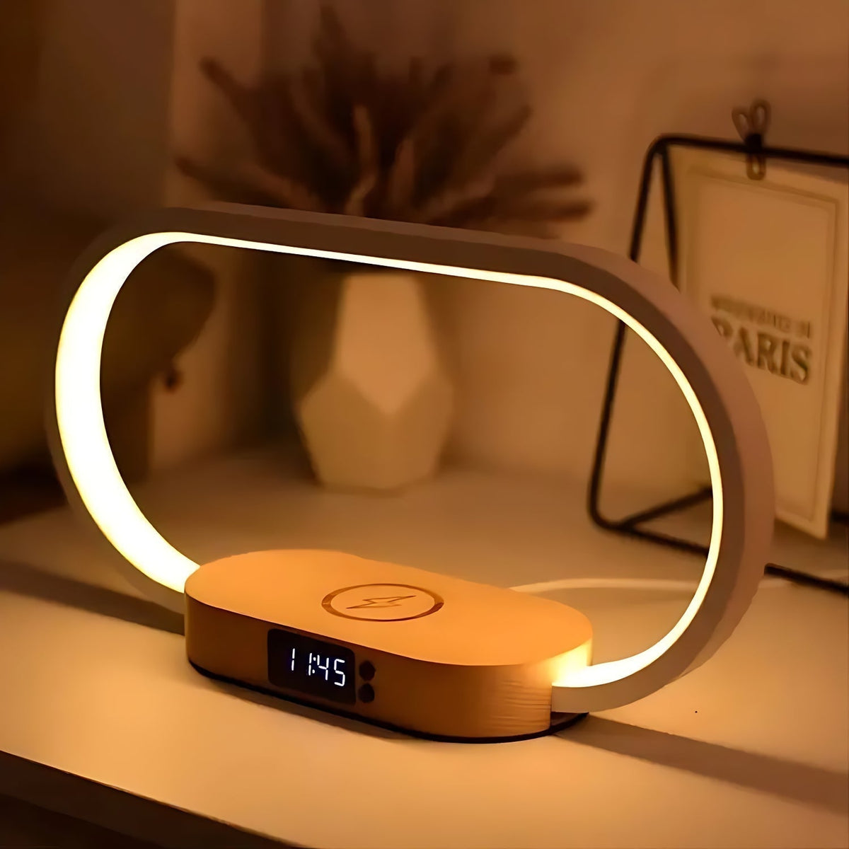 Réveil luminothérapie lampe - vue 2