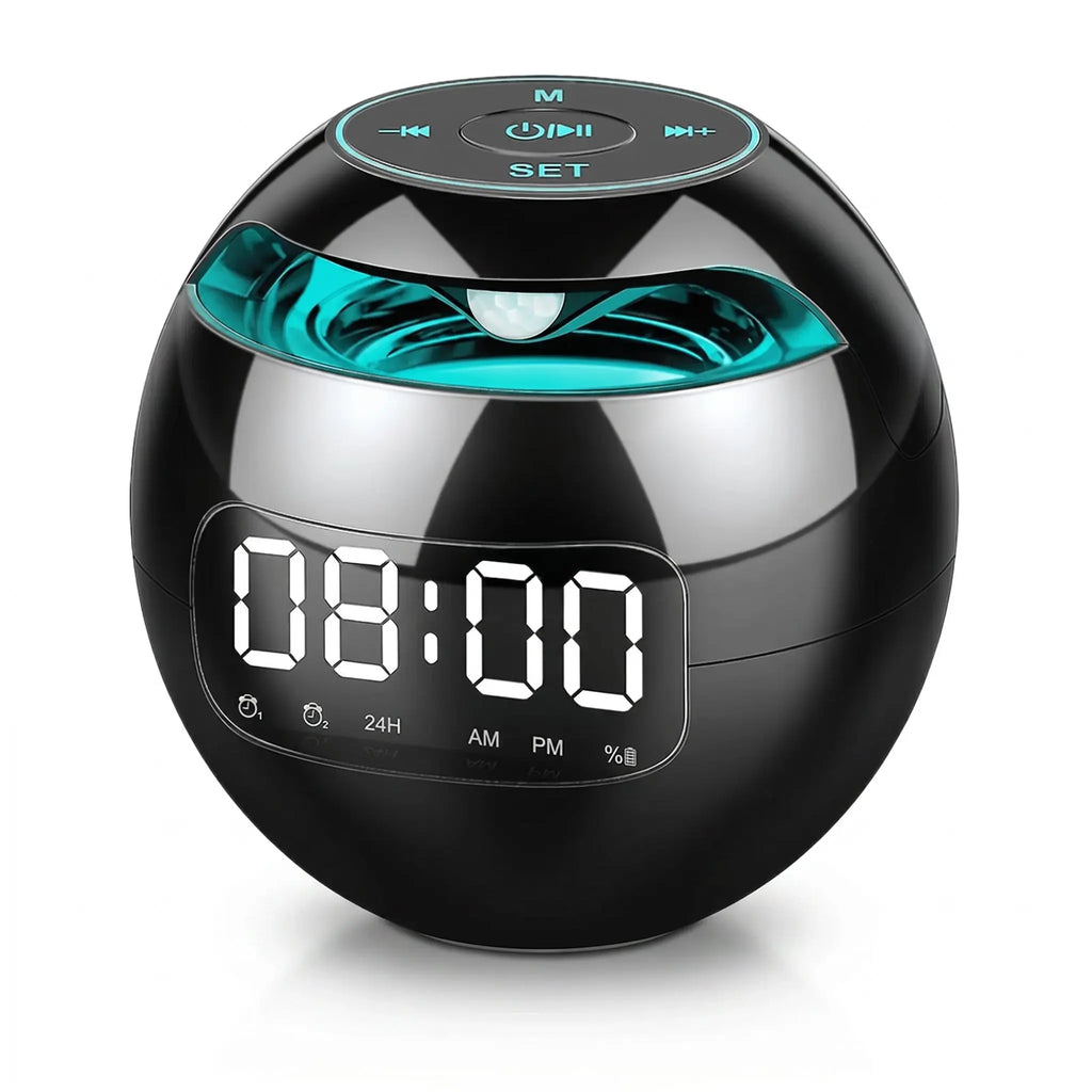 Réveil luminothérapie avec mp3