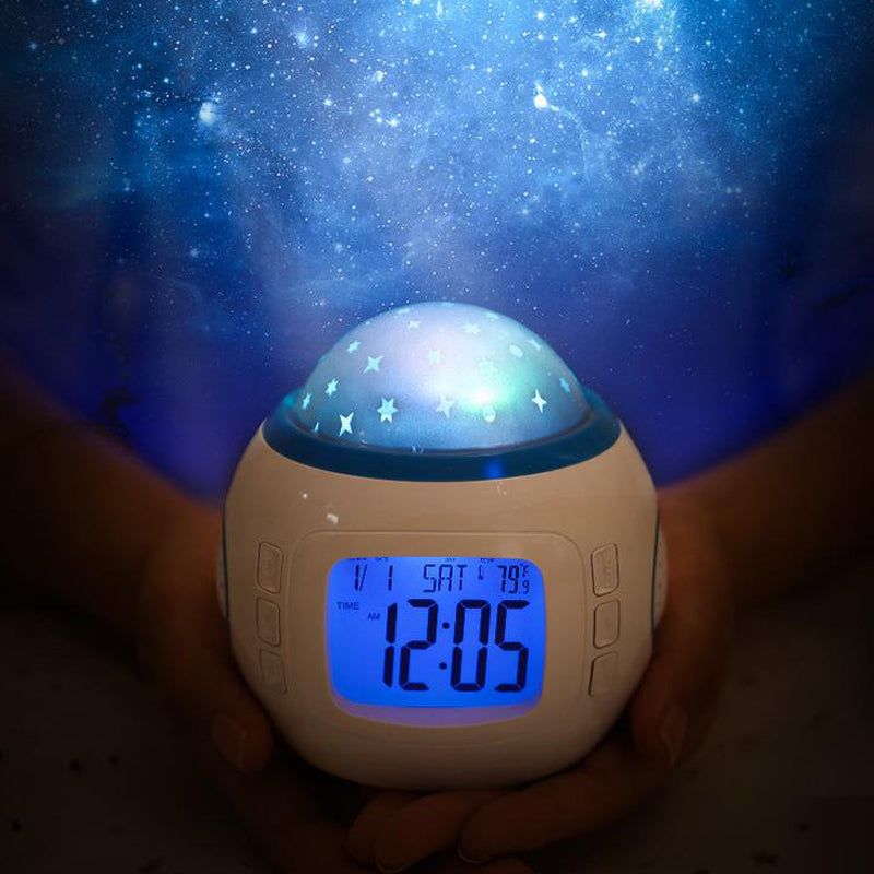 Réveil projecteur étoiles - vue 3