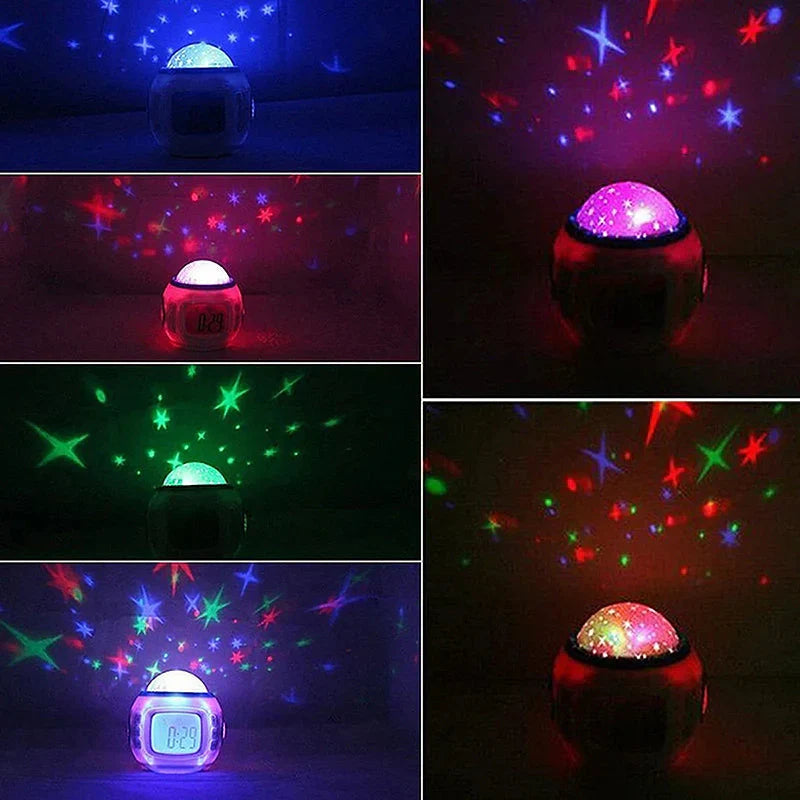 Réveil projecteur étoiles - vue 6