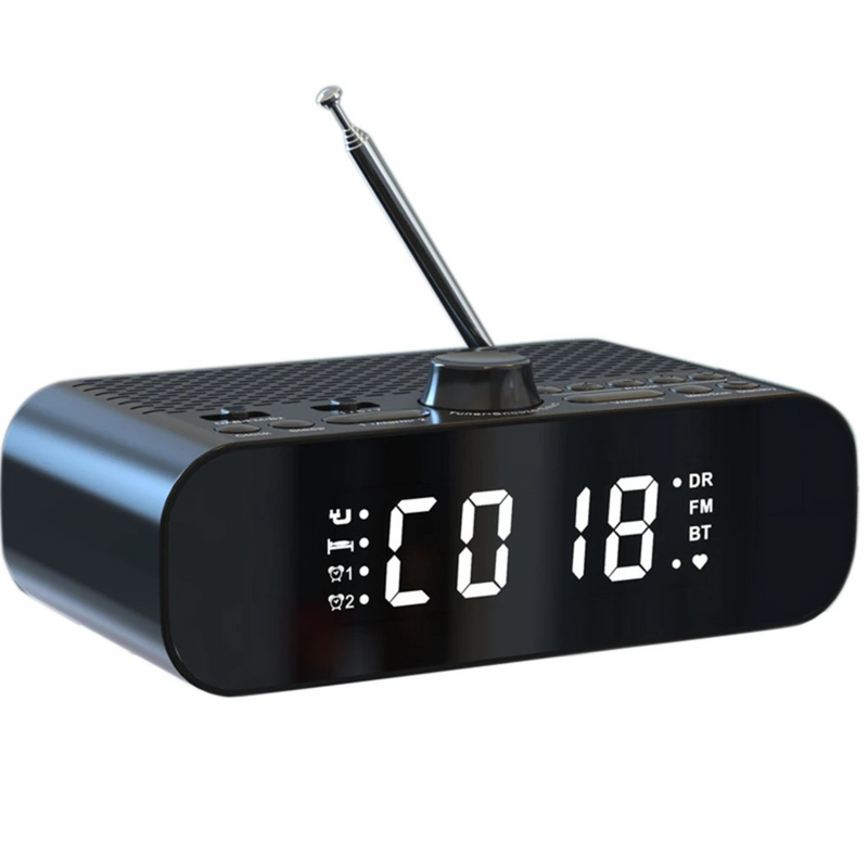 Réveil simple avec radio pour senior - vue 2