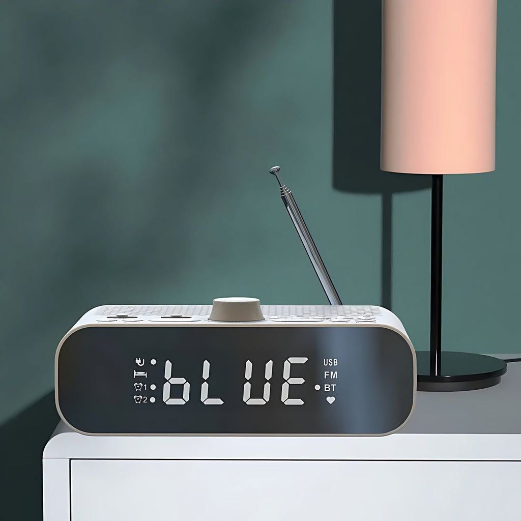 Réveil simple avec radio pour senior - vue 3