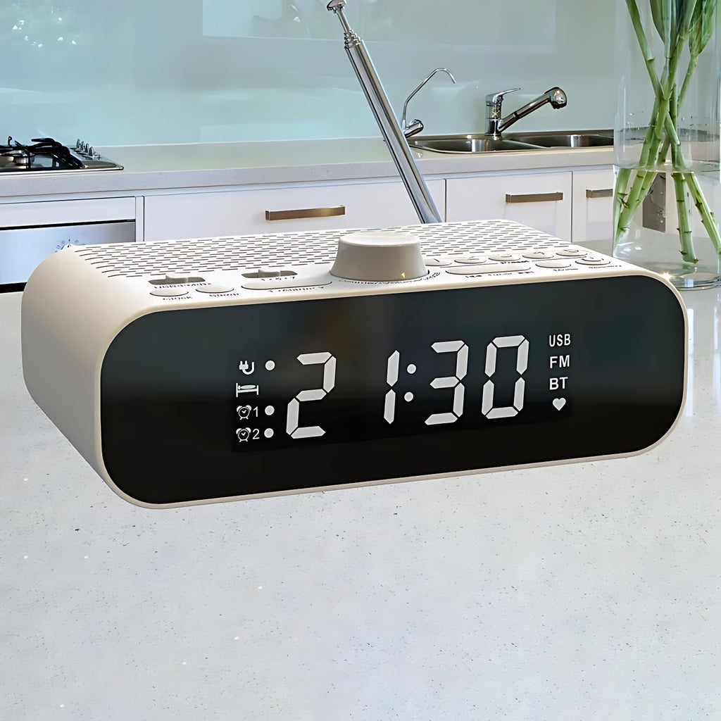 Réveil simple avec radio pour senior - vue 4