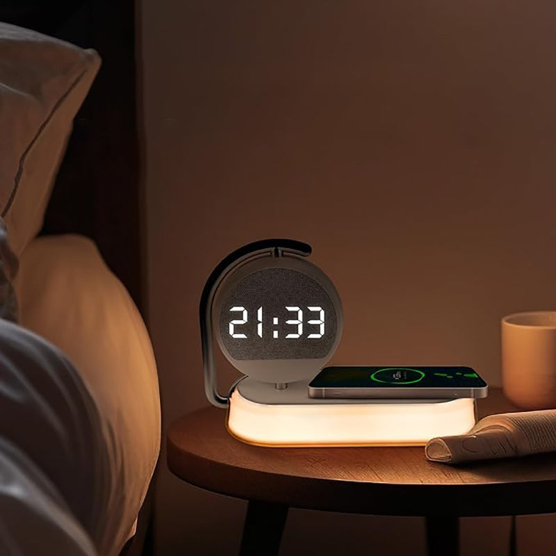 Réveil simulateur d'aube avec chargeur induction - vue 2