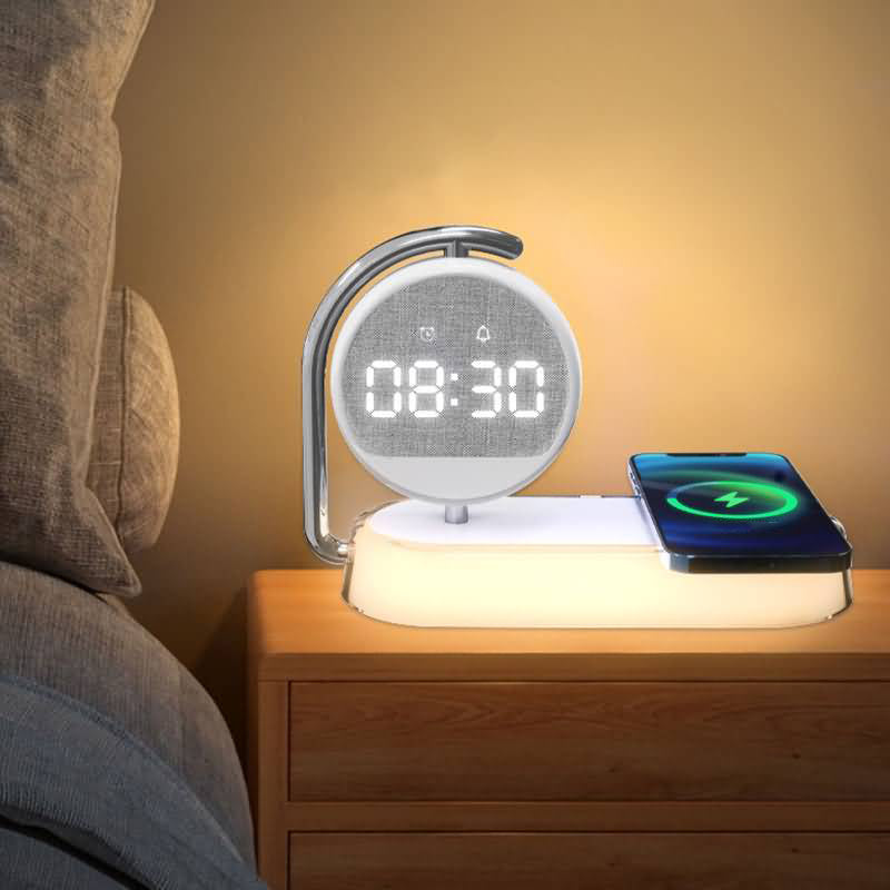 Réveil simulateur d'aube avec chargeur induction - vue 4