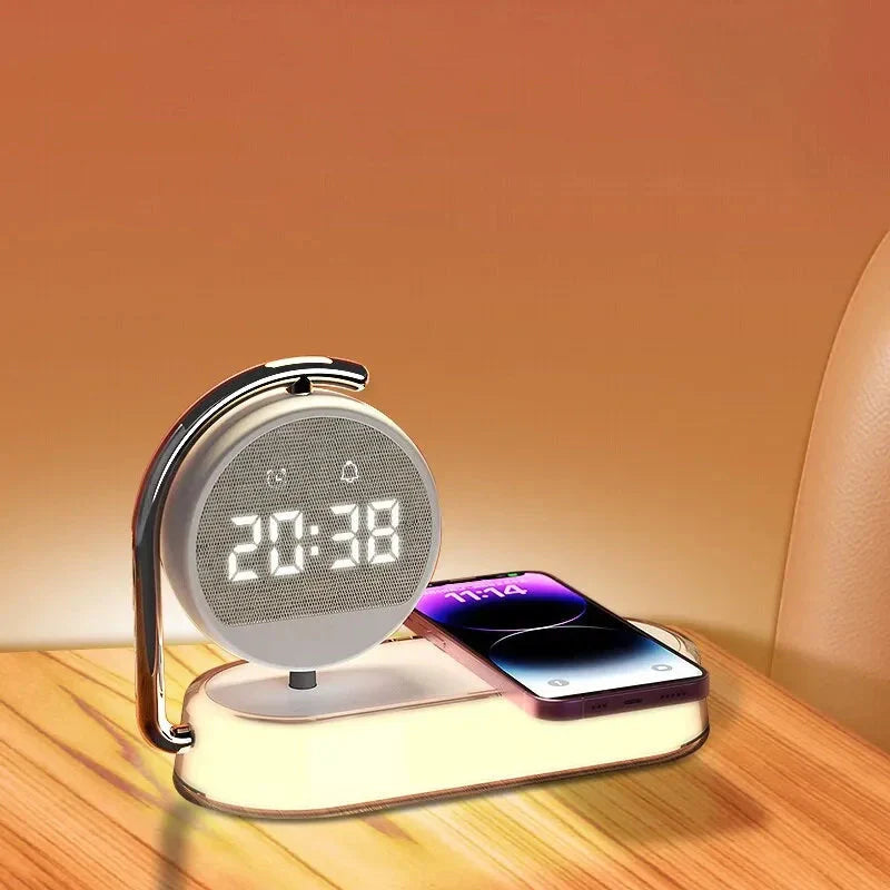 Réveil simulateur d'aube avec chargeur induction - vue 5
