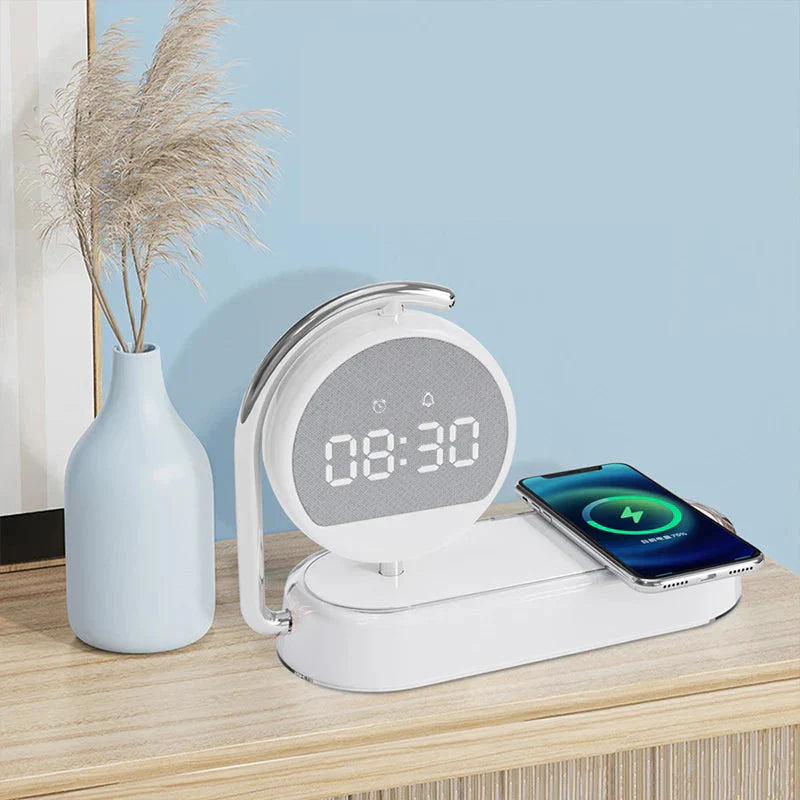 Réveil simulateur d'aube avec chargeur induction - vue 6