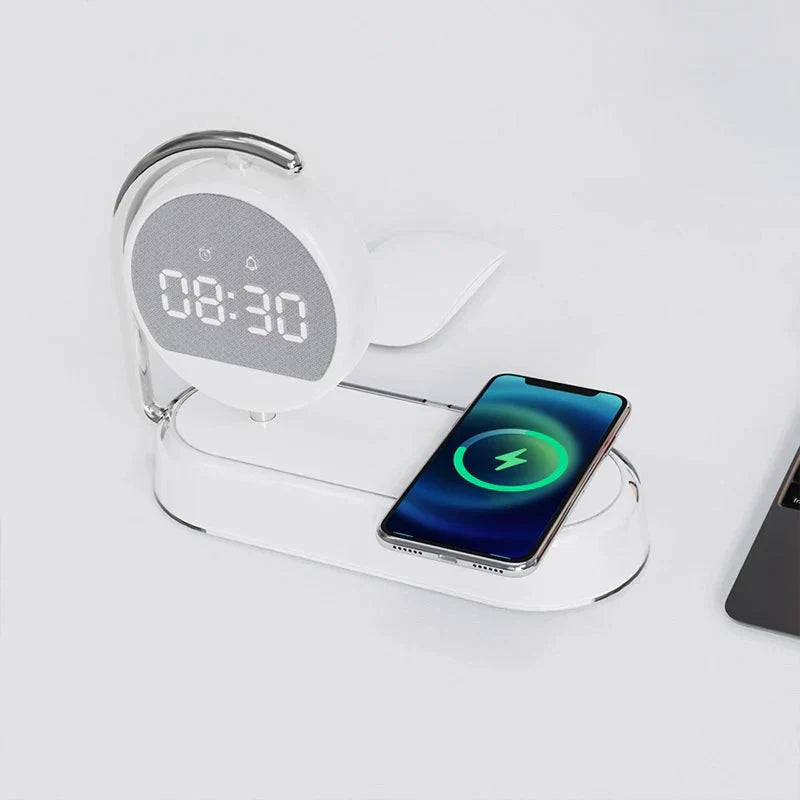 Réveil simulateur d'aube avec chargeur induction - vue 7