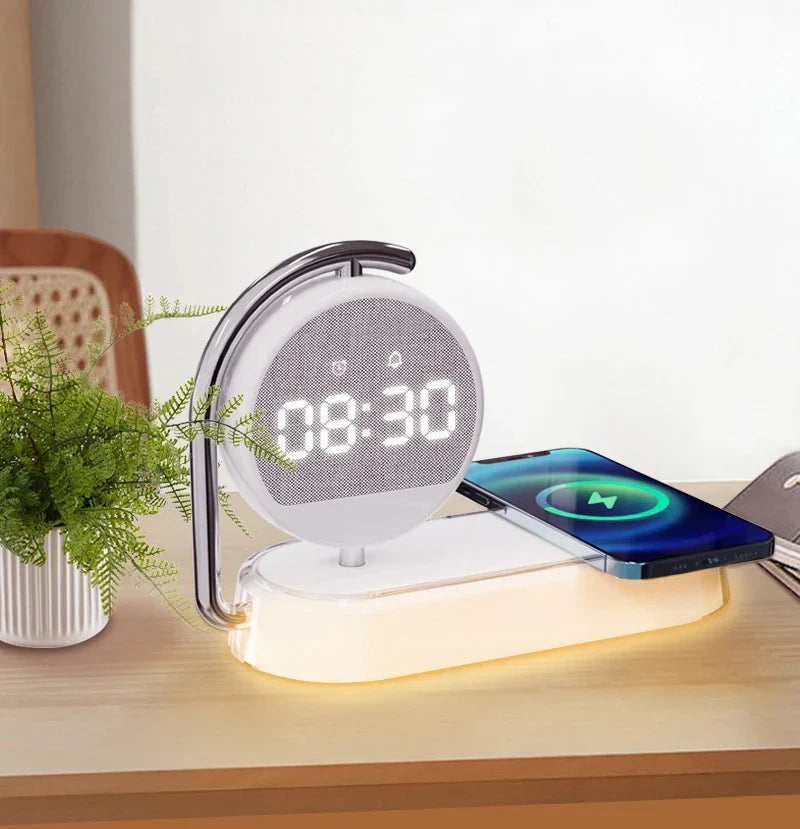 Réveil simulateur d'aube avec chargeur induction - vue 8