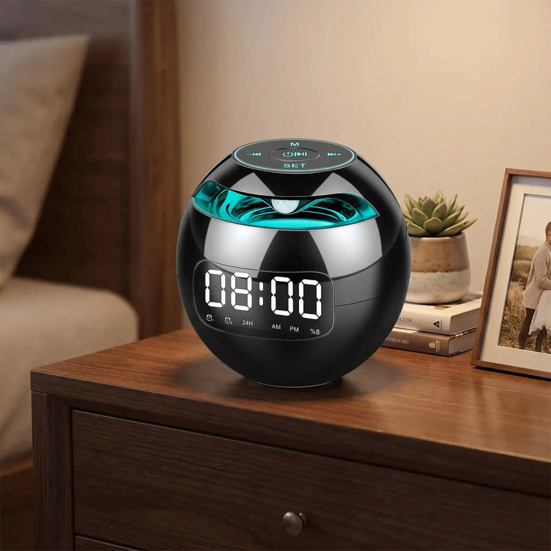 Réveil luminothérapie avec mp3