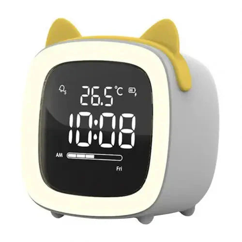 Réveil veilleuse chat - vue 3