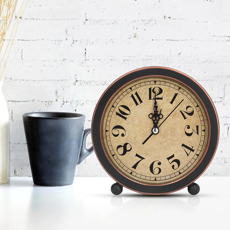 Réveil vintage rond - vue 2